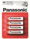 Батарейка Panasonic RED ZINK R6 BLI 4 ZINK-CARBON Фото 1 из 5