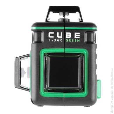 Нівелір лазерний лінійний ADA Cube 3-360 Green Home Edition