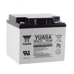 Тяговий свинцево-кислотний акумулятор YUASA REC50-12I 12V 50Ah high cyclic