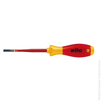 Отвертка диэлектрическая WIHA W35391 Soft Finish Slim Fix SL 5,5 х125, CrVMo