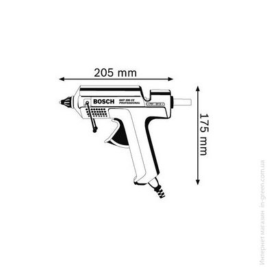 Клеющий пистолет BOSCH GKP 200 CE (0601950703)