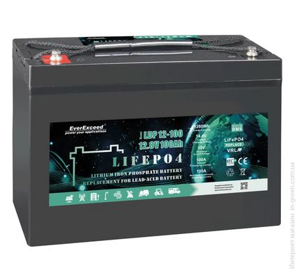 Аккумулятор LiFePO4 EverExceed LDP 12-100 BLUETOOTH