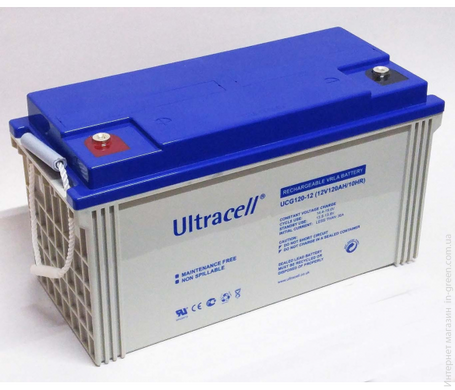 Акумуляторна батарея GEL Ultracell UCG120-12