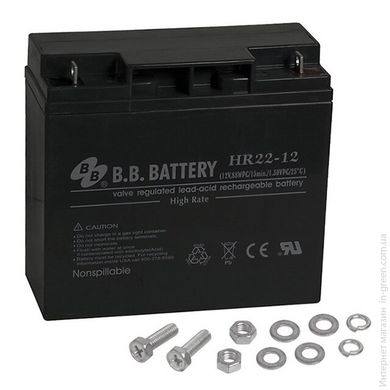 Аккумулятор B.B. BATTERY HR22-12/B1