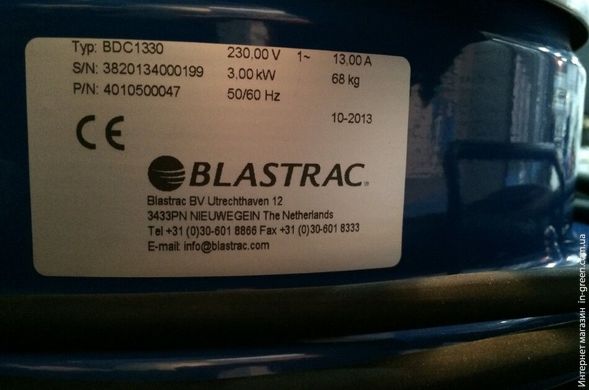 Дробоструминна машина BLASTRAC 1-8DPF40 + BDC-1330P