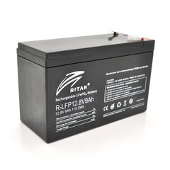 Аккумуляторная батарея RITAR LiFePO4 12,8V 9Ah Q10
