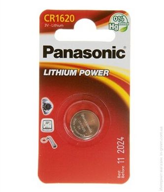 Батарейка Panasonic CR 1620 BLI 1 LITHIUM