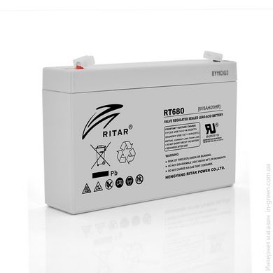 Акумуляторна батарея AGM RITAR RT680