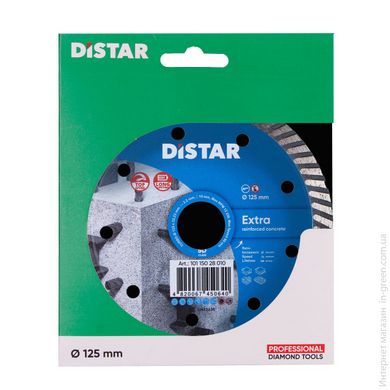 Distar Круг алмазний відрізний Turbo 125x2,2x9x22,23 Extra (10115028010)