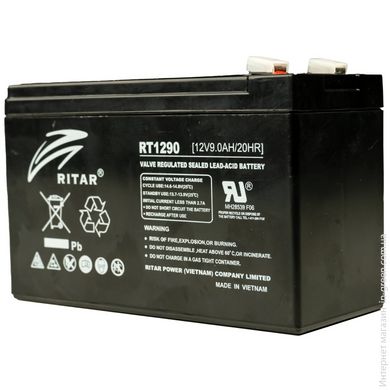 Акумулятор RITAR RT1290 Black
