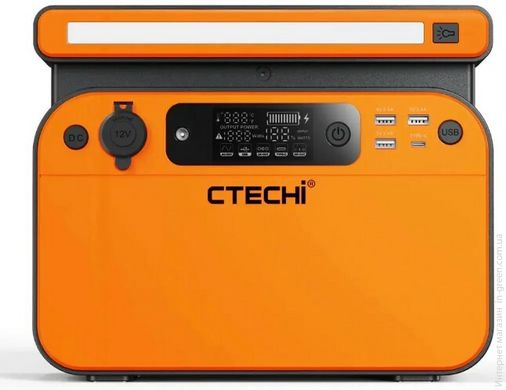 Зарядна станція CTECHi GT500 Portable Power Station 500W 518Wh