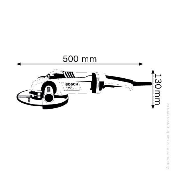 Болгарка (кутова шліфмашина) BOSCH GWS 22-230 LVI (0601891D00)