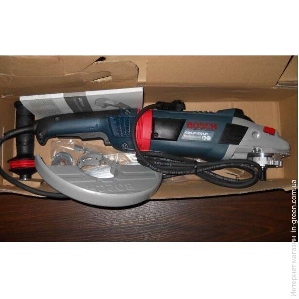 Болгарка (кутова шліфмашина) BOSCH GWS 22-230 LVI (0601891D00)