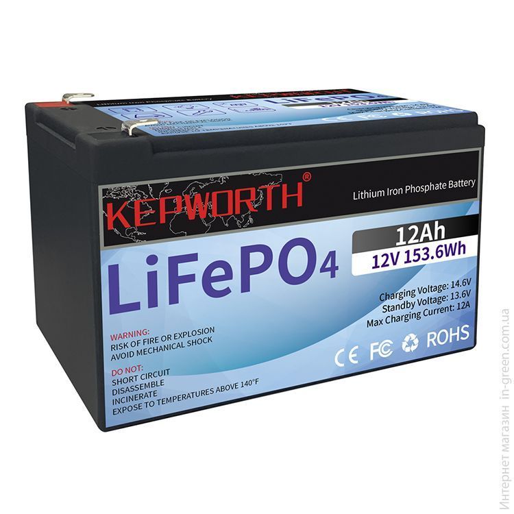 Аккумулятор Kepworth LiFePO4 12V/12AH