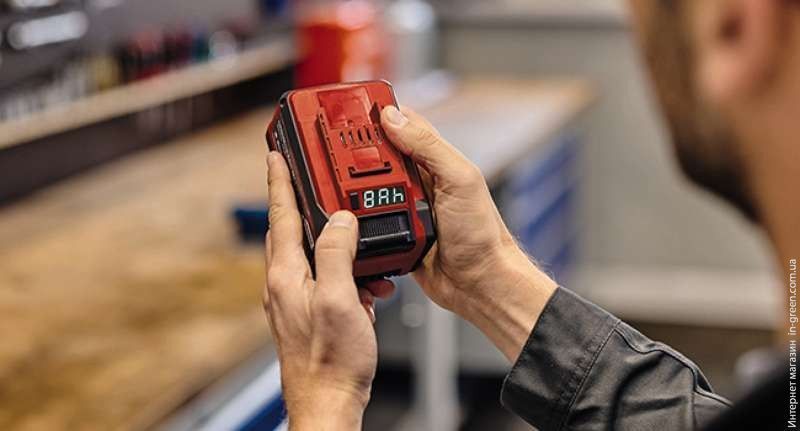 Аккумулятор EINHELL 5-8 Ah Multi-Ah PXC Plus 5,0 - 8,0 А*г (переключатель)