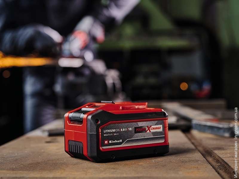 Аккумулятор EINHELL 5-8 Ah Multi-Ah PXC Plus 5,0 - 8,0 А*г (переключатель)