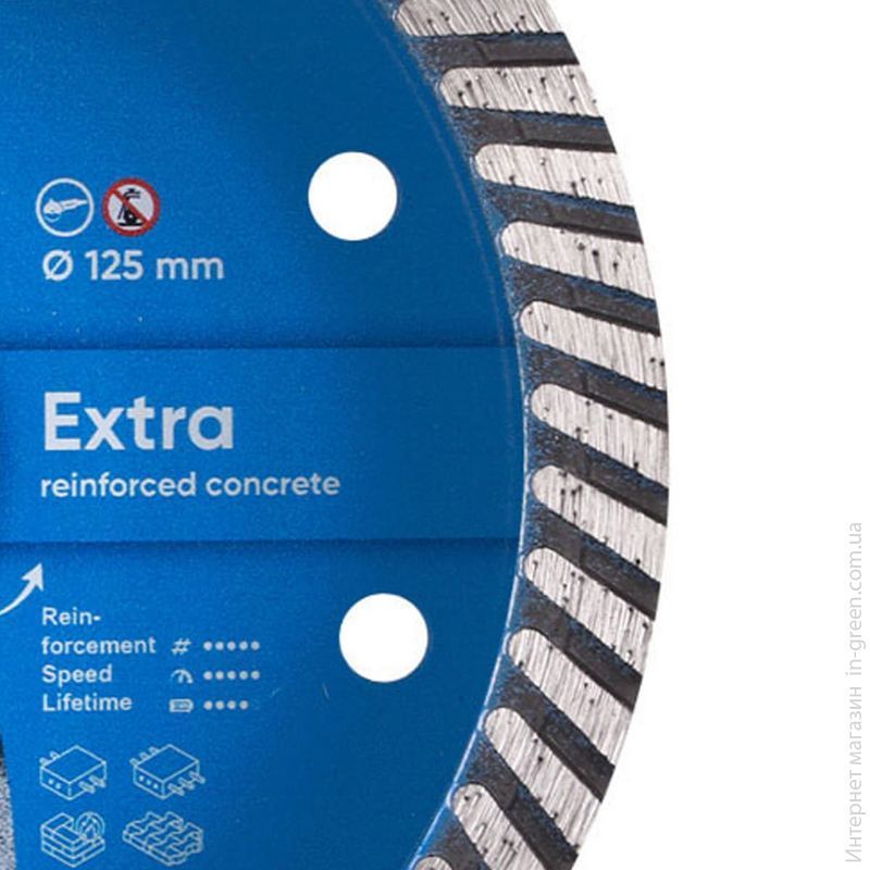 Distar Круг алмазный отрезной Turbo 125x2,2x9x22,23 Extra (10115028010)