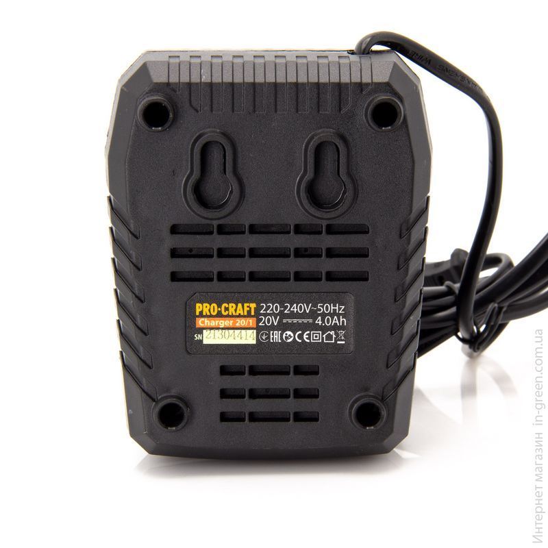 Акумуляторний пилосос PRO-CRAFT VP30 + 1 акб 8Аг + ЗП Charger 20/1
