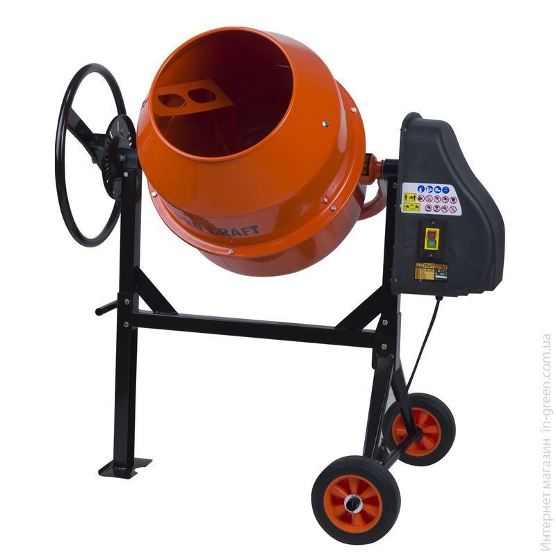 Бетонозмішувач PRO-CRAFT PCM125