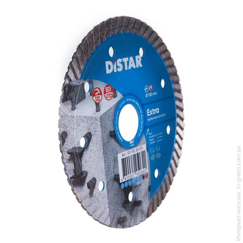 Distar Круг алмазный отрезной Turbo 125x2,2x9x22,23 Extra (10115028010)