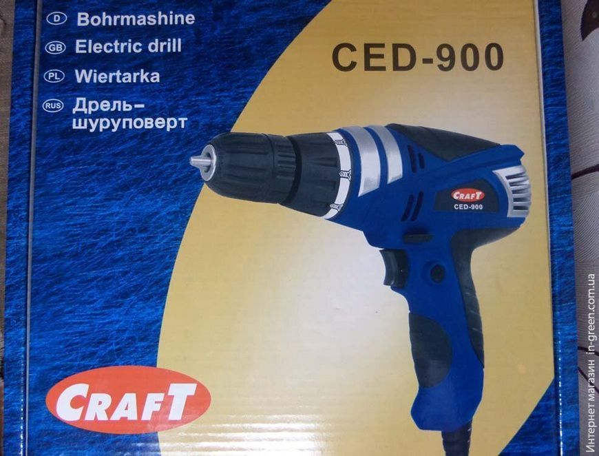 Шуруповерт CRAFT CED-900