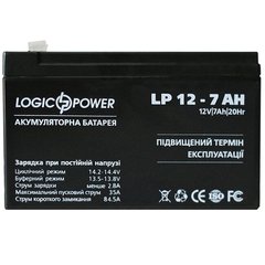 Гелевий акумулятор LogicPower LP 12-7.0 AH