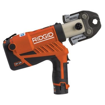 Аккумуляторный пресс-инструмент RIDGID RP 240-B для обжима пресс-фитингов