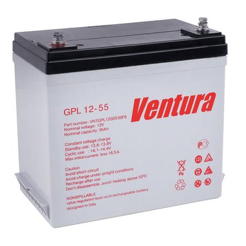 Аккумуляторная батарея VENTURA GPL 12V 55Ah (230 * 138 * 232мм), Q1