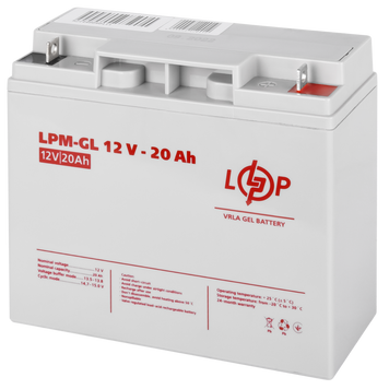 Аккумулятор гелевой LPM-GL 12V - 20 Ah