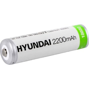 Аккумулятор HYUNDAI 18650 Li-ion 2200mAh (Sharp Top)