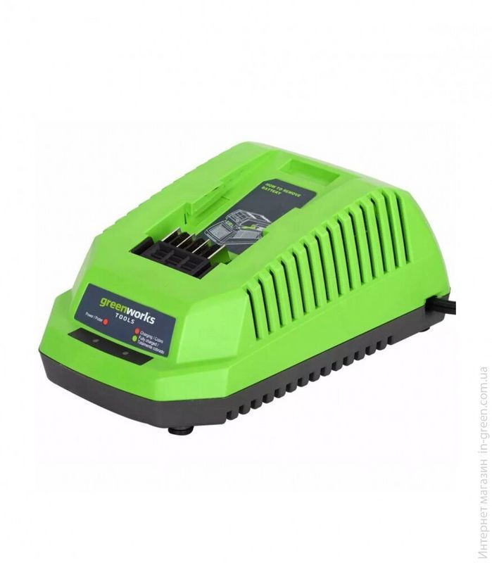 Універсальний зарядний пристрій Greenworks G40UC без АКБ