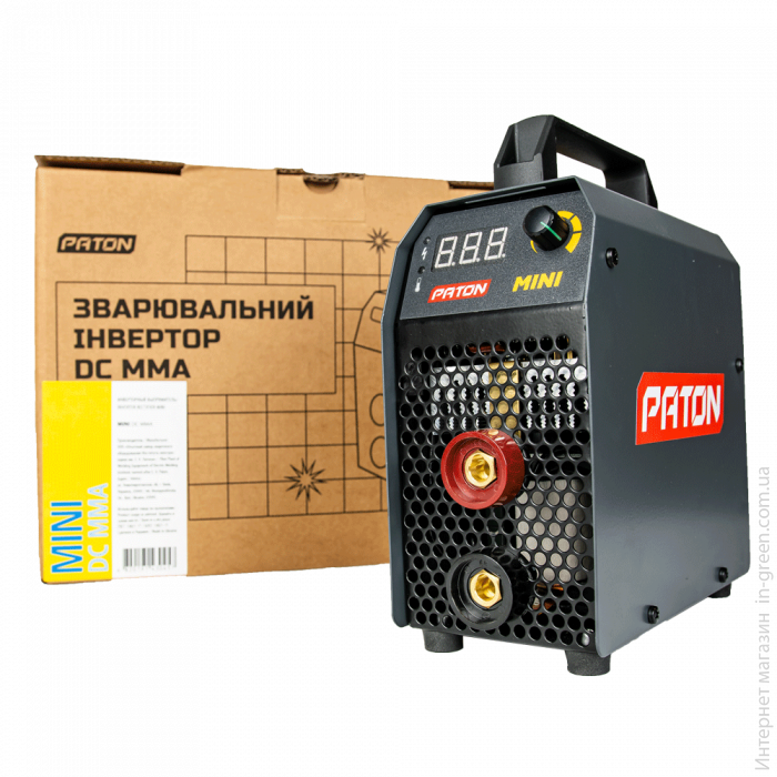 Зварювальний інверторний апарат PATON ВДИ-MINI DC MMA