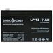 Гелевий акумулятор LogicPower LP 12-7.0 AH Фото 1 з 2