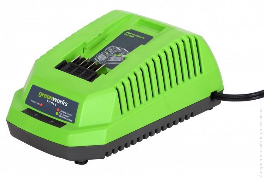Універсальний зарядний пристрій Greenworks G40UC без АКБ