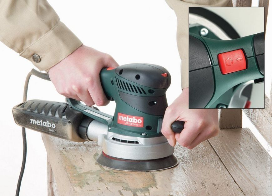 Шлiфмашина METABO SXE 425 TURBO TEC