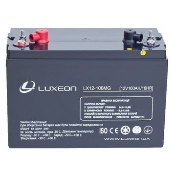 Аккумуляторная батарея LUXEON LX 12-100MG