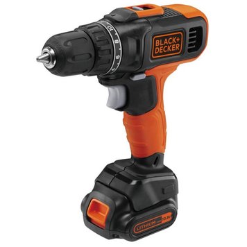 Дрель-шуруповёрт аккумуляторная BLACK&DECKER BCD7122CK