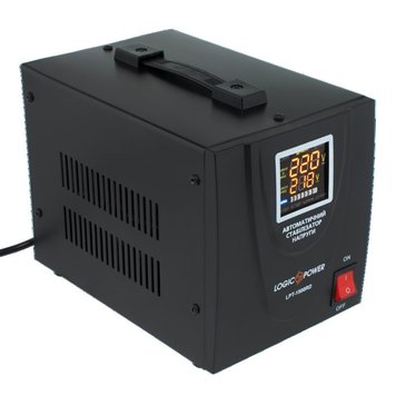 Стабілізатор напруги LogicPower LPT-1500RD BLACK