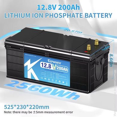 Аккумулятор Kepworth LiFePO4 12V/200AH