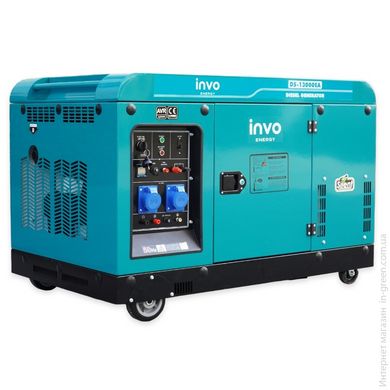 Дизельний генератор INVO DS-13000EA у кожусі (DD0005503)