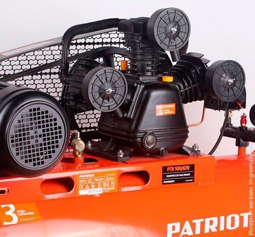 Компресор PATRIOT PTR 100/670