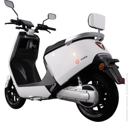 Електроскутер YADEA G5 2300W, 60V32AH lithium, Білий