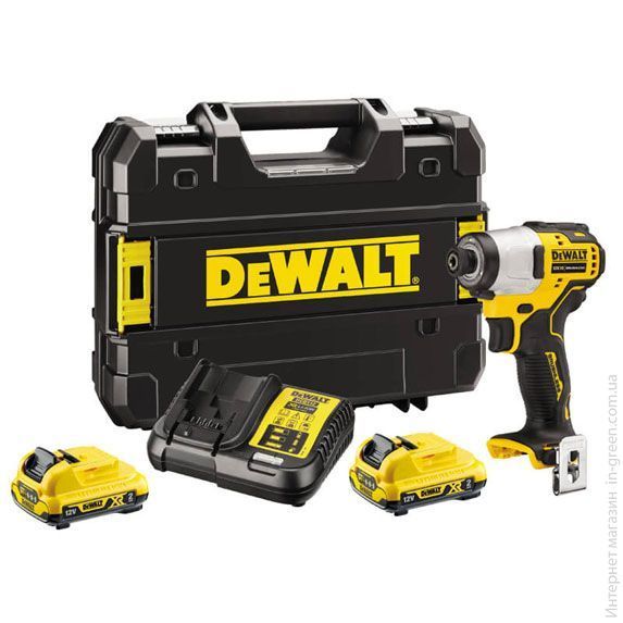 Шуруповёрт аккумуляторный бесщеточный DeWALT DCF801D2