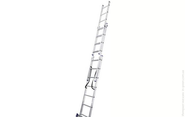 Алюминиевая трехсекционная лестница 3х7 ступеней TRIOMAX VIRASTAR