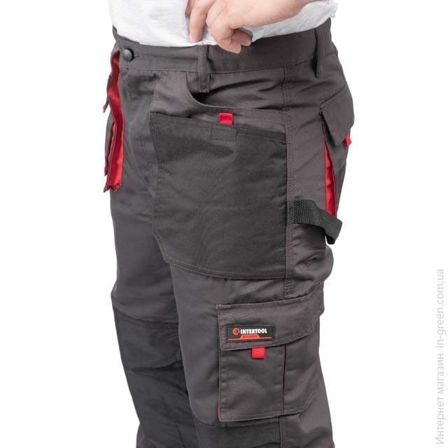 Брюки рабочие XXXL INTERTOOL SP-3016