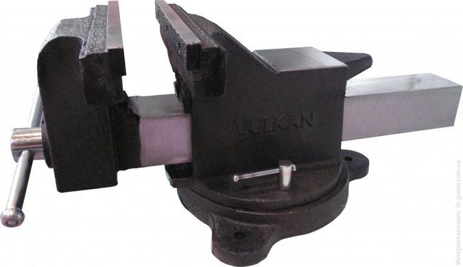 Тиски слесарные VULKAN 250 мм чугунные поворотные