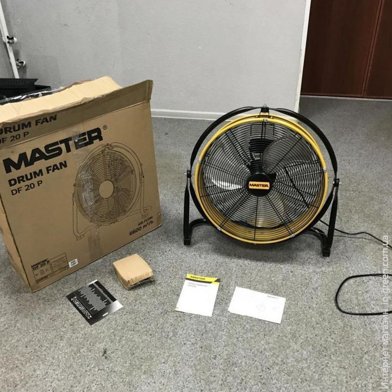 Вентилятор промисловий підлоговий MASTER DF 20