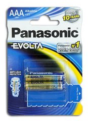 Батарейка Panasonic EVOLTA AAA BLI 2 ALKALINE