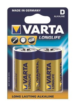 Батарейка VARTA LONGLIFE D BLI 2 ALKALINE