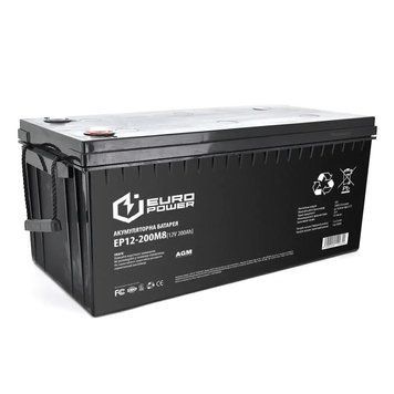Аккумулятор AGM EUROPOWER EP122000M8-12V